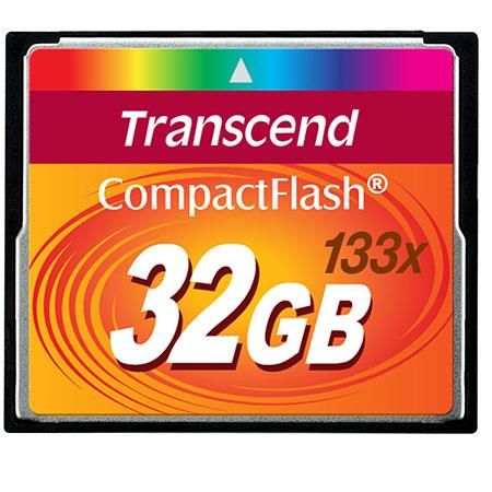 Transcend 32 GB 133x Compact Flash Card