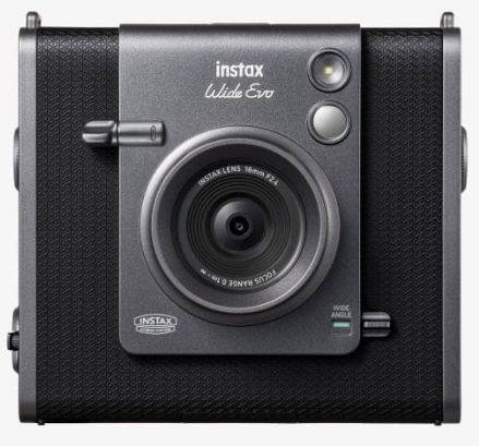 Fuji Wide Evo™ Hybrid Black, Instant Print Camera