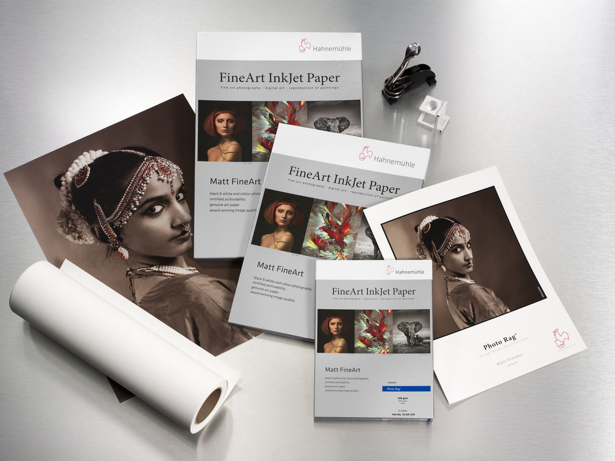 Hahnemuhle Photo Rag Paper, 308 gsm 24" x 39 foot Roll