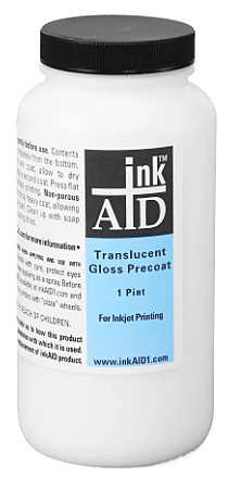 InkAID PreCoating for Ink Jet, Translucent Gloss, Pint