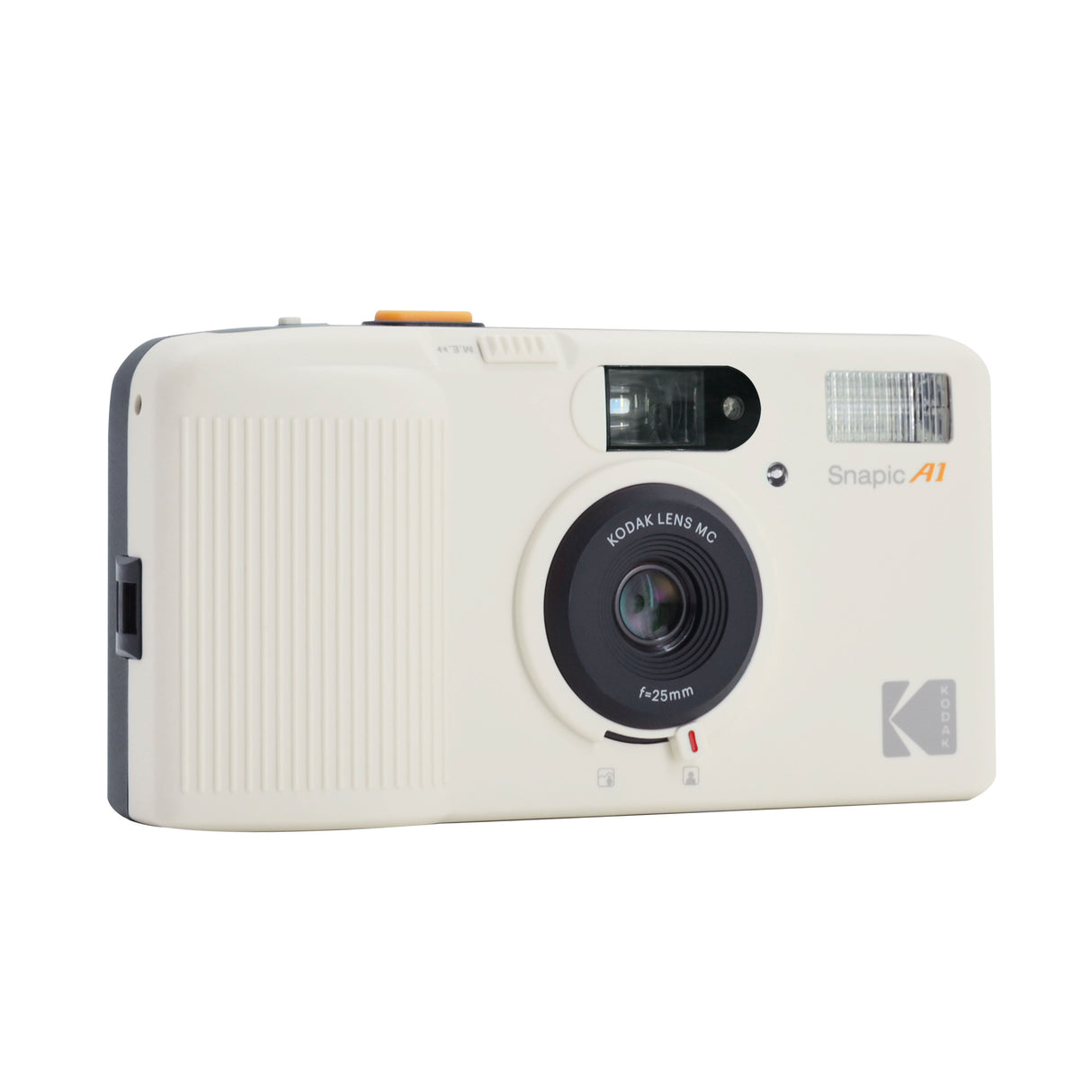 Kodak Snapic A1, 35 mm Film Camera, Ivory White