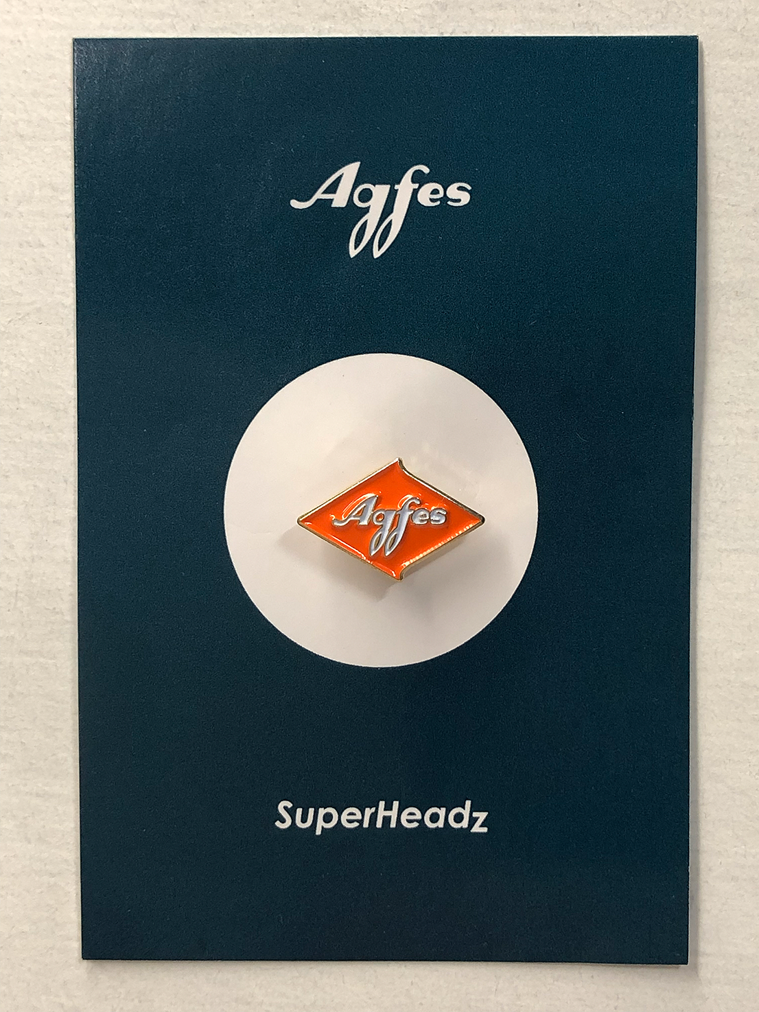 Powershovel Road Sign Agfes Pin