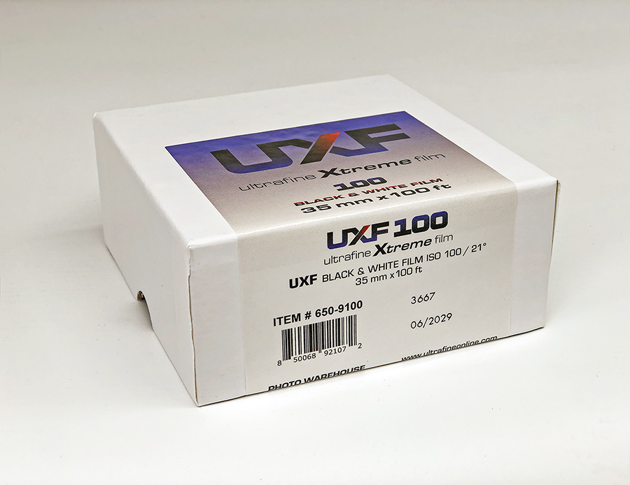 Ultrafine Xtreme UXF, Black & White Film ISO 100, 35mm x 100'