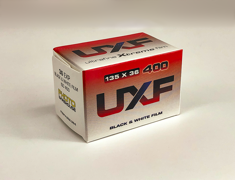 Ultrafine Xtreme UXF, Black & White Film ISO 400, 35mm x 36 exp.