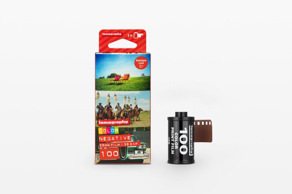 Lomography ISO 100 35mm 36 exp, Color Print 3-Pack