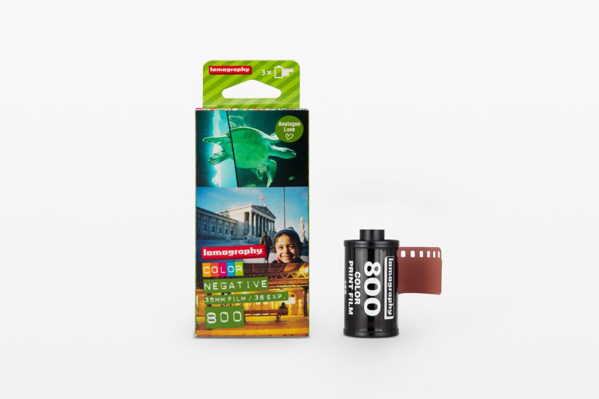 Lomography 35mm ISO 800, Color Print Film, 3-Pack