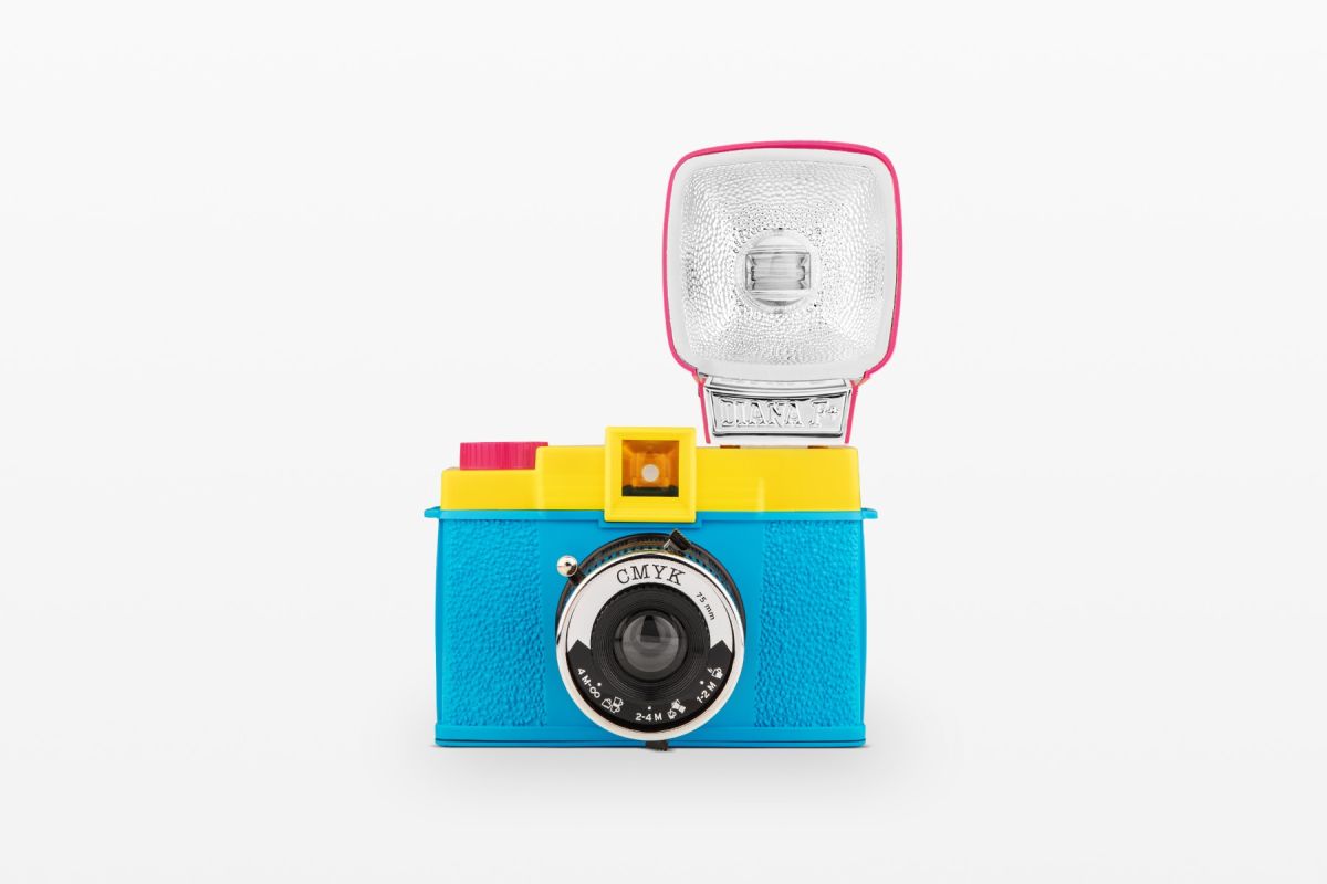 Lomography Diana F+ Camera & Flash, CMYK