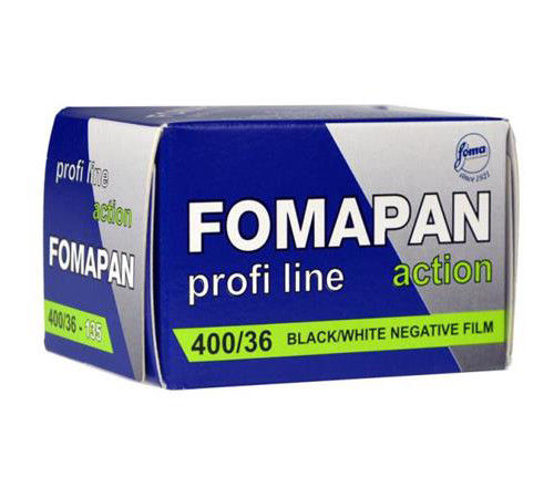 Foma Fomapan 400 Action, ISO 400, 35 mm x 36 Exp