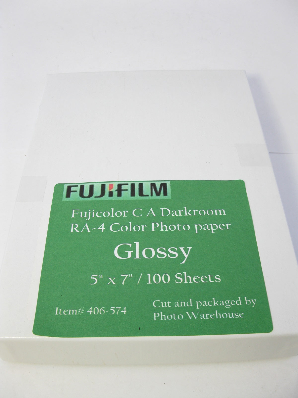 Fujicolor C A Darkroom, RA-4 Color Photo paper 5" x 7" /Glossy —Box of 100