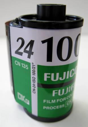 Fujicolor CN 100 Color Print Film, 35mm x 24 Exp.
