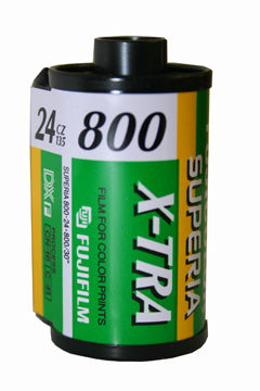 Fujicolor Superia X-Tra CZ 800 Color Print Film, 35mm x 24 Exp.