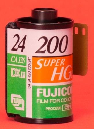 Fujicolor SUPER HGII 200 35mm x 24 Exp - Expired Film Special
