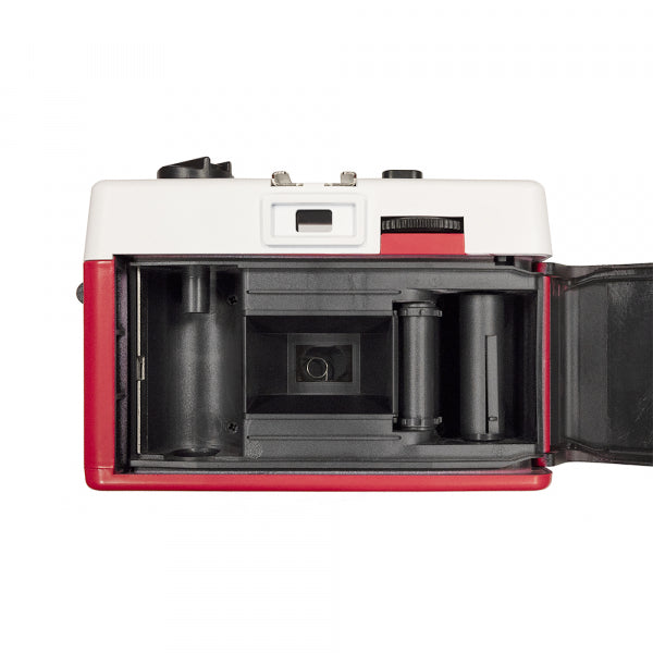 Holga 135BC 35mm Film Camera, Red/White