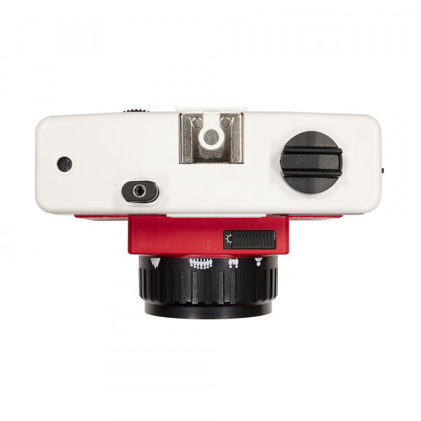 Holga 135BC 35mm Film Camera, Red/White