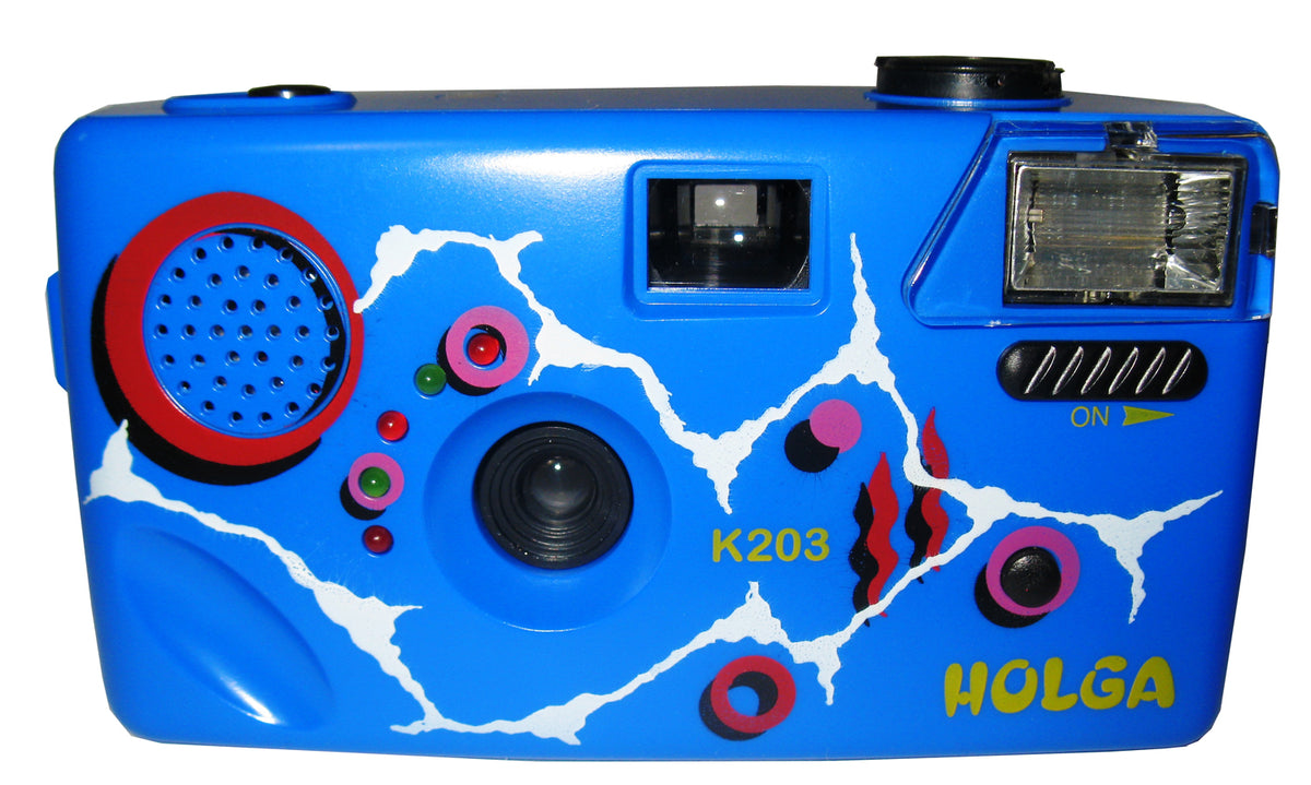 Holga K203 Purple Original Noise Making 35mm Film Camera