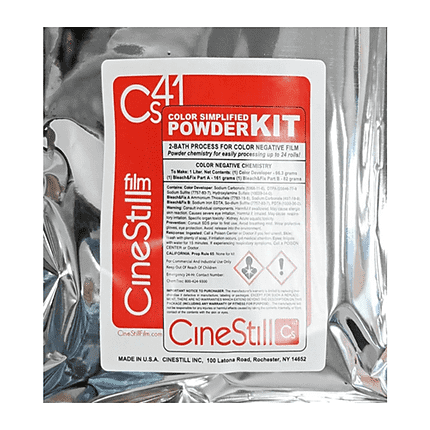 CS 41 "Color Simplified" 2-Bath C-41 Color Film Developing Kit
