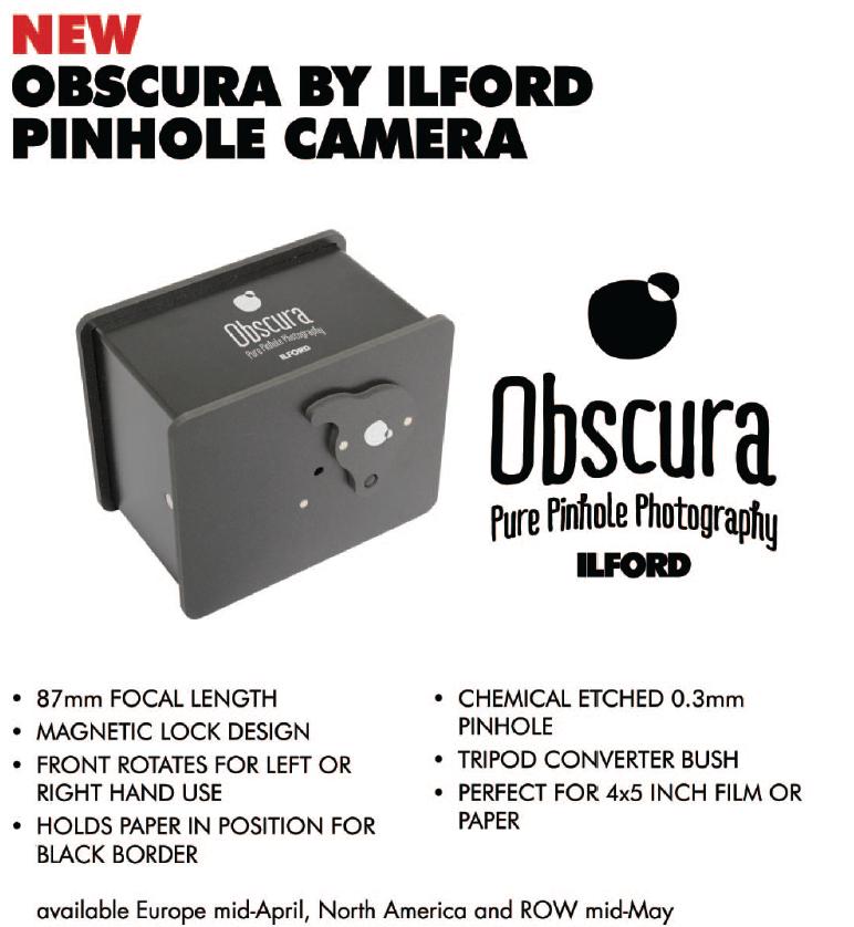 Ilford Obscura™ Pinhole Camera Kit