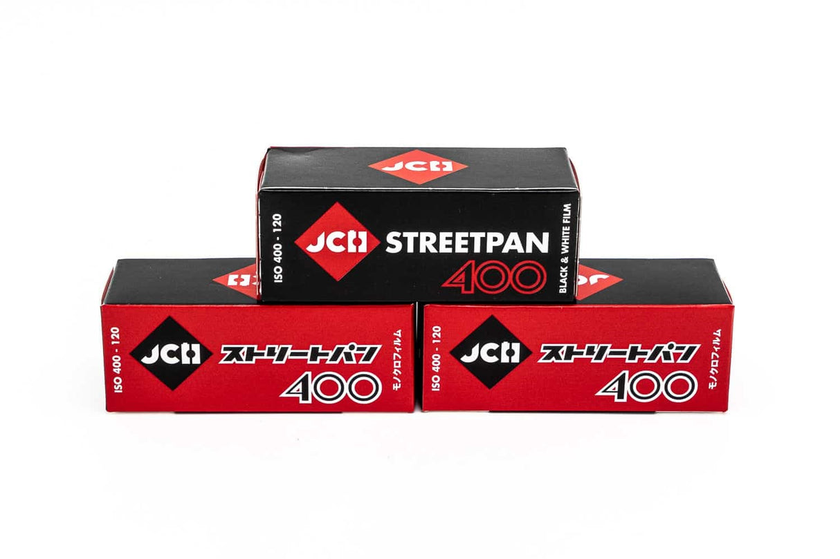 JCH Streetpan 400 120 Format, Black & White Film
