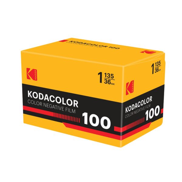 Kodacolor 100 Color Negative Film, 35 mm, 36 exp
