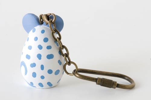 Mouse/Rat Mini-animal Key Ring, Lisa Larson