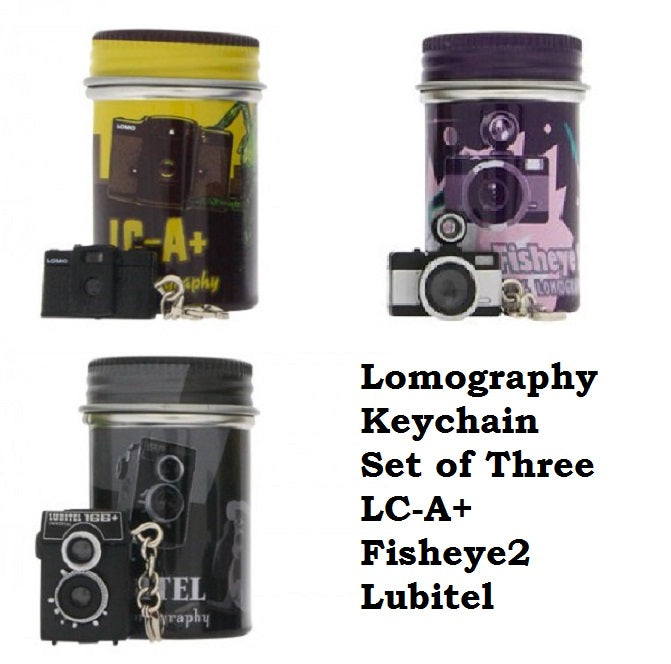 Lomographic Society Keychain, Set of Three