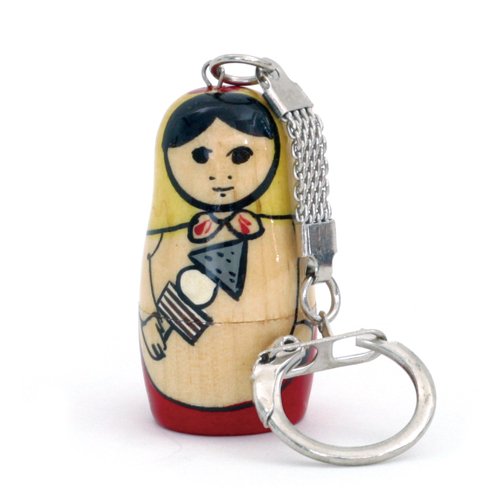 "Oden" Matoki Matryoshka, Russian Key Chain —Superheadz