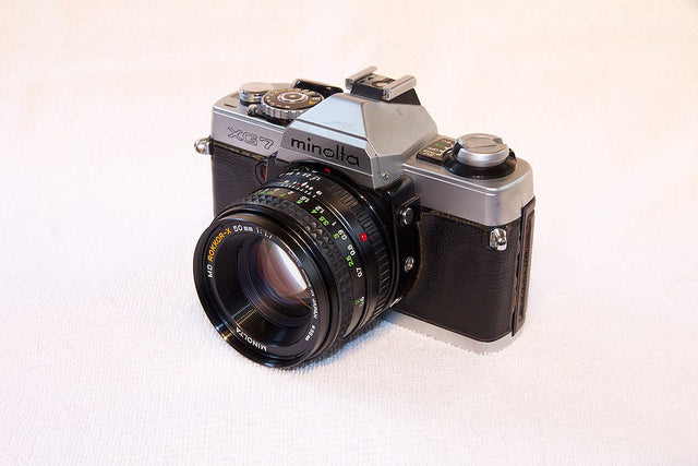 Minolta XG-7, 35mm Camera with 50mm Lens —Student —Used