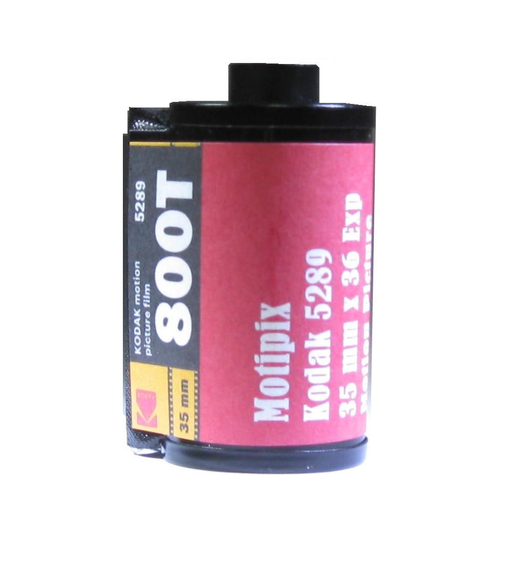 Motipix Vintage Kodak 800T, 35 mm x 36 Exp, 5289 Color Print Film ECN-2 Process