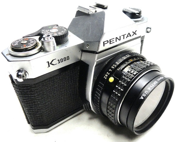 Pentax K1000 35mm SLR Camera with 50mm Lens —Student —Used