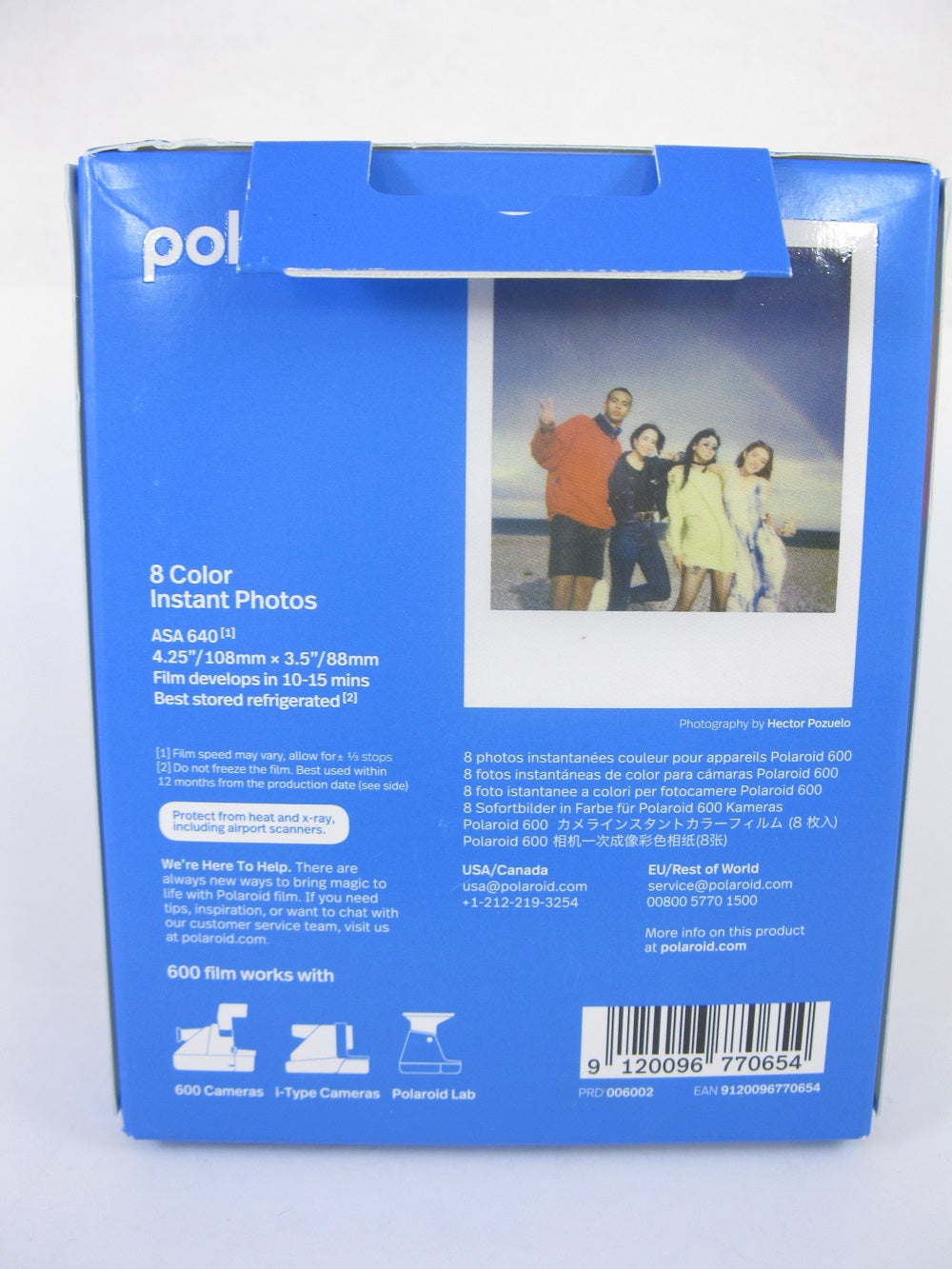 Polaroid 600 Color Film 8 Pack