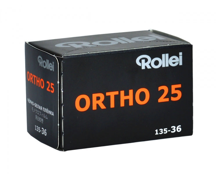 Rollei Ortho 25 ISO, 35mm x 36 Exp