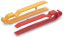 Plastic Print Tongs, Set of 2