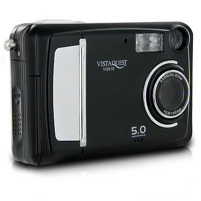Superheadz Vistaquest 5MP Digital Camera, VQ-510 Black