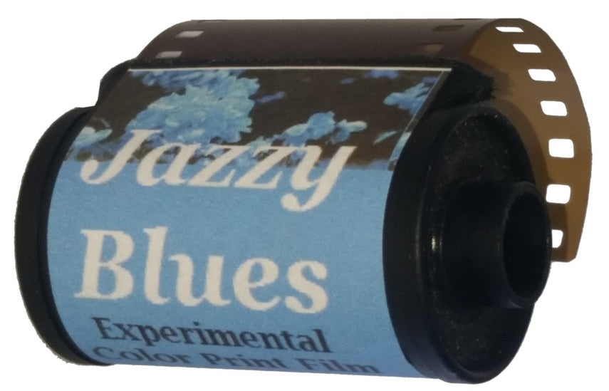 Ultrafine JAZZY BLUES — Experimental Color Print Film, 35mm x 36 ISO 25