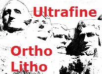 Ultrafine Ortho Litho Film 5" x 7" / 100 Sheets .004
