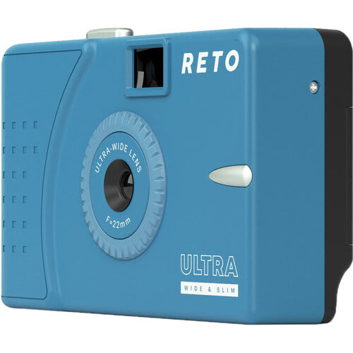Ultrafine RETO Ultra Wide & Slim 35mm Camera with 22 mm Lens, Blue