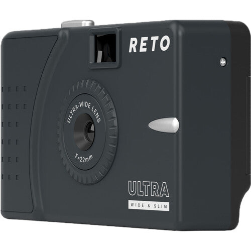 Ultrafine RETO Ultra Wide & Slim 35mm Camera with 22mm Lens , Charcoal