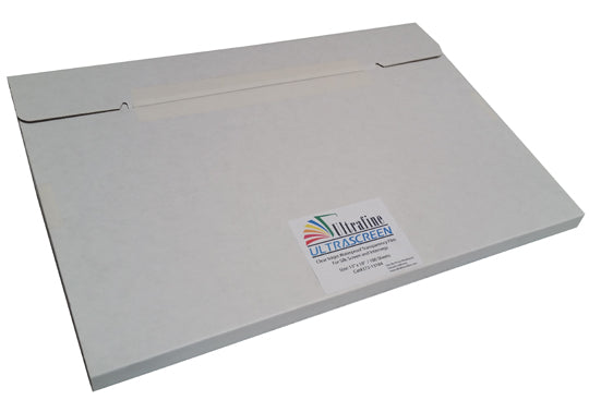 Ultrafine ULTRASCREEN, Clear Waterproof Inkjet Film, 13" x 18" - 100 Sheets