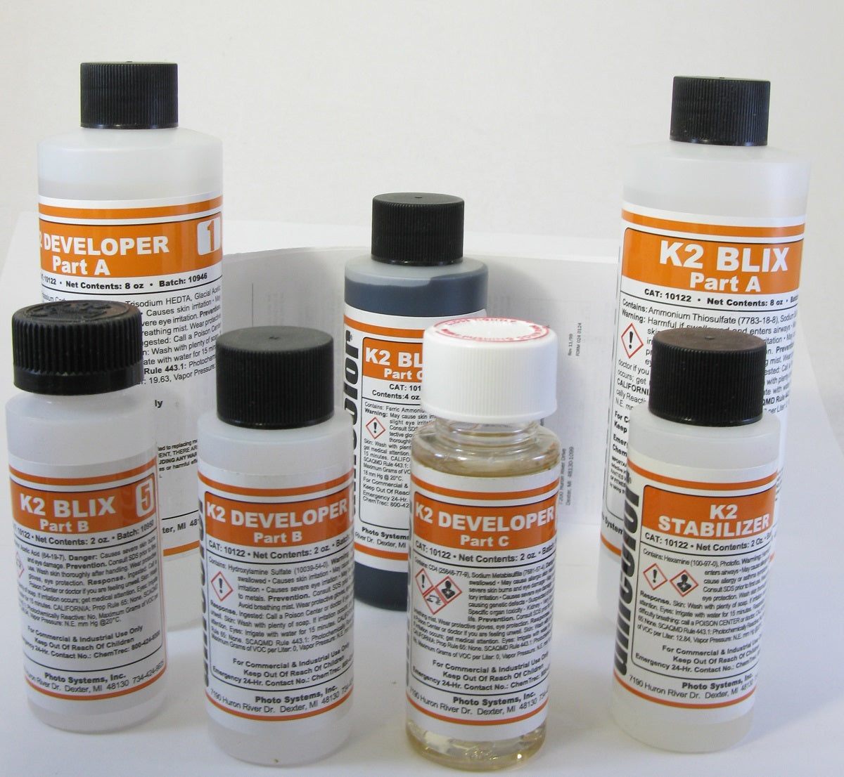 Ultrafine Unicolor C-41 LIQUID Film Developer Kit, 1 Quart