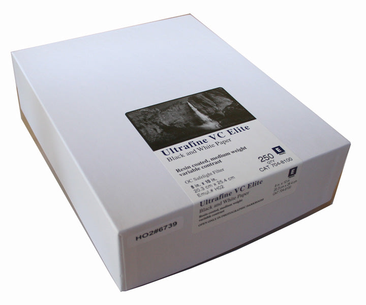 Ultrafine VC ELITE Pearl Variable Contrast RC Paper 8 x 10 / 250 Sheets