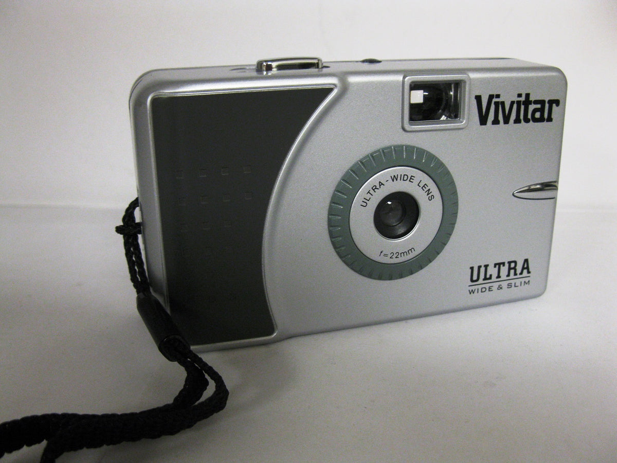 Vivitar 35mm Film Camera —Wide & Slim— with 22mm Wide Angle Lens