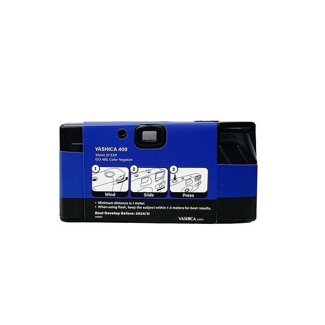 Yashica 400 Flash, One Time Use, 35mm Film Camera — Fresh Dating