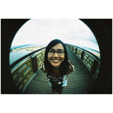 Lomography Fisheye No. 2 Camera, 35 mm, 170 Degree Lens, Grape Jam Color