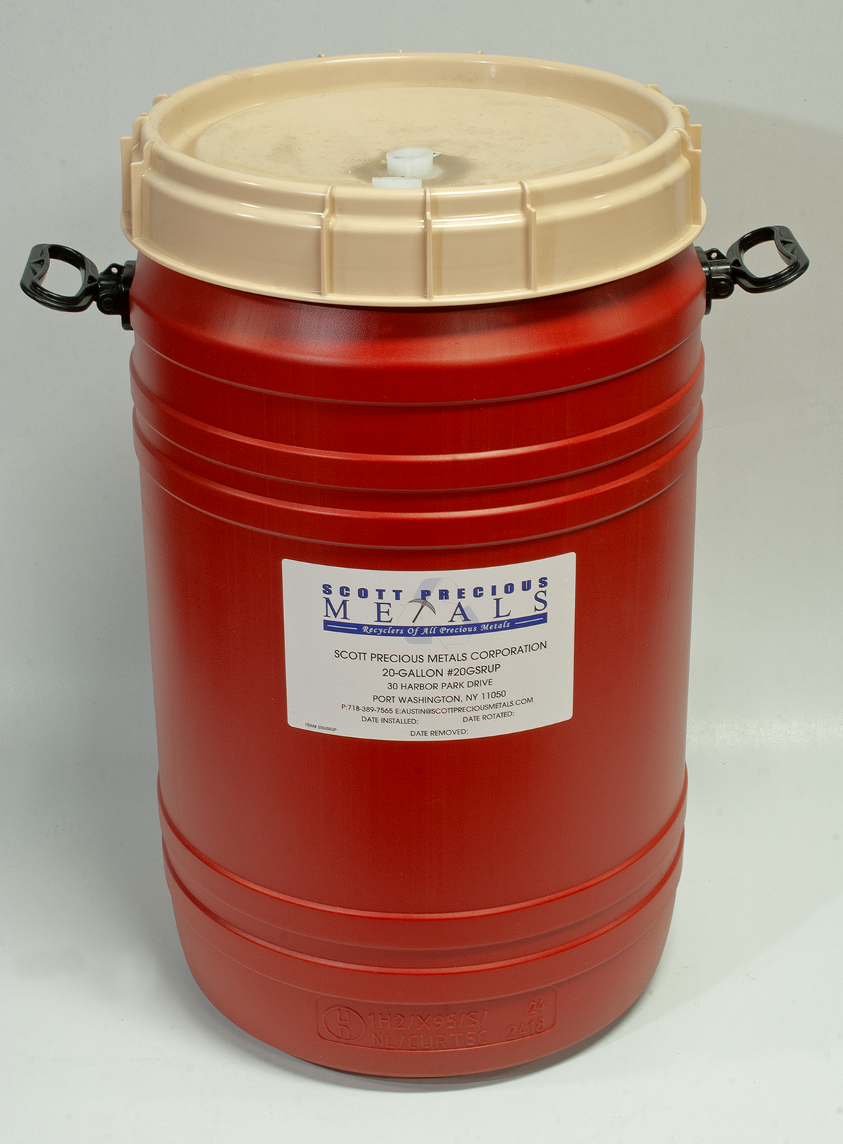 Scott Precious Metals 20-Gallon Silver Recovery Cartridge for Pumping Applications