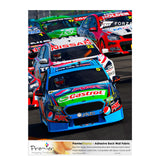 PremierDisplay Adhesive Backed Wall Graphics Fabric, 36" x 50ft Roll