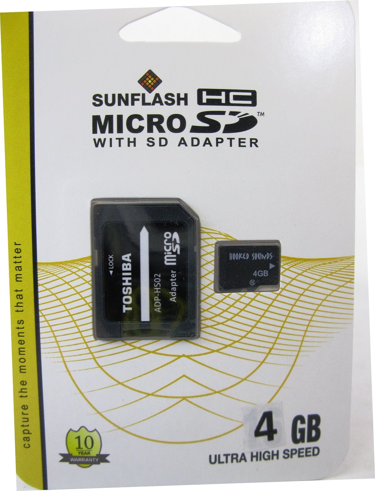 Sunflash Toshiba 4 GB Secure Digital micro SD Memory Card