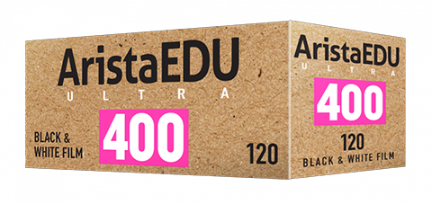 Arista EDU Ultra 400 B & W Film 120 Format