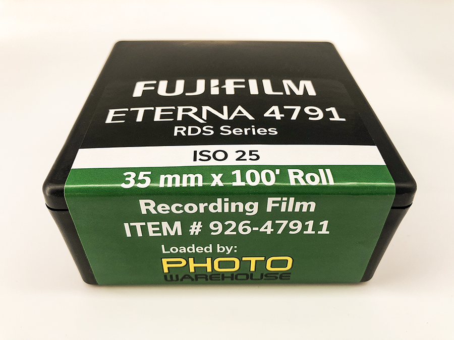 Fuji 4791 Eterna, 35mm, 100 ft Roll