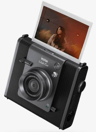Fuji Wide Evo™ Hybrid Black, Instant Print Camera