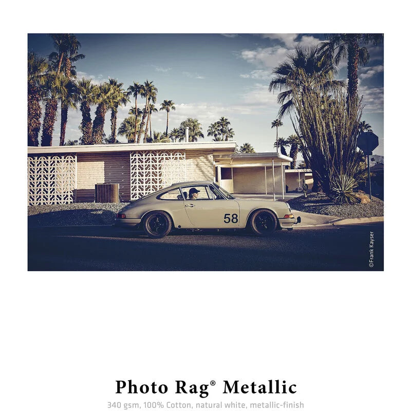 Hahnemuhle Photo Rag Metallic Paper, 340 gsm 13" x 19" / 25